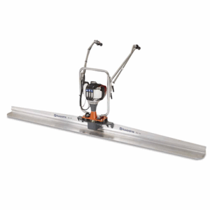 Husqvarna screed, concrete screed, floor screed machine, vibrating screed, wet screed, concrete finishing tool, construction screed, surface leveling equipment, Husqvarna construction tools, concrete leveling machine