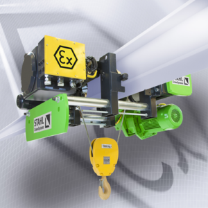 The SH Ex (explosion-protected) wire rope hoists and SHW 8 Ex winches rank among the safest technology available in multiple high-risk industries.