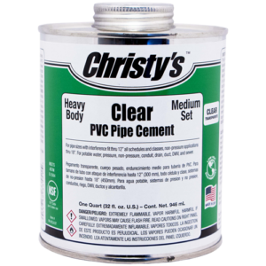 Christy’s PVC cement for pipe and fitting bonding applications, PVC solvent cement by Christy’s for plumbing and industrial use, high strength PVC cement for leak proof pipe joints, Christy’s adhesive for PVC pipes in water supply systems, fast setting PVC cement for efficient pipe installation, PVC cement for irrigation and drainage piping systems, Christy’s PVC cement for durable and long lasting connections, professional grade PVC solvent cement for contractors and plumbers, PVC pipe adhesive for strong and reliable bonding, Christy’s PVC cement for residential and commercial plumbing use